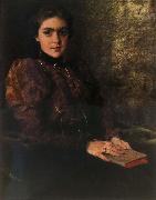 William Merritt Chase The girl Sweden oil painting artist